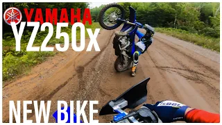 THIS BIKE FREAKING RIPS! | First ride on my new-to-me YZ250x!