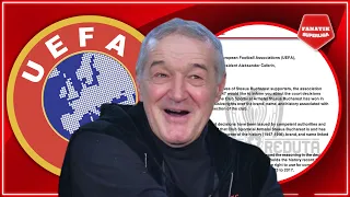 Reactia lui Gigi Becali dupa ce FANII CSA Steaua AU CERUT LA UEFA EXCLUDEREA FCSB