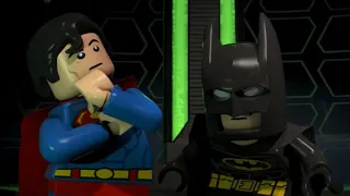 Lego Batman The Movie: DC Super Heroes Unite - Batman & Superman In LexCorp Scene