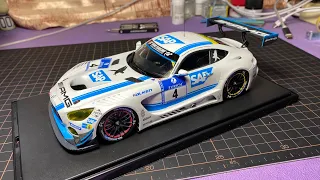 Building an AMG GT3 Full Build Tamiya 1/24 Scale Model | Winner of 2016 ADAC 24hr of Nurburgring