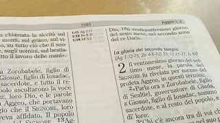 Aggeo 2:1,9 -Badiamo al Tempio spirituale nella nostra vita! Ritorniamo ai Veri valori, Gesù Ritorna