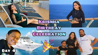 Krishna Ka Anokha Birthday Celebration Twist On Cordelia Cruise Bindass Kavya Family Vaccation Trip