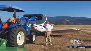 Small plane skids off runway at Santa Ynez Airport