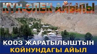 КҮН-ЭЛЕК АЙЫЛЫ КООЗ ЖАРАТЫЛЫШТЫН КОЙНУНДАГЫ БЕРМЕТИ