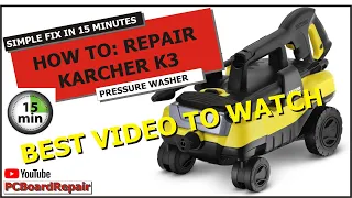 How to Repair Karcher K3.000 Pressure Washer Vario Power Wand