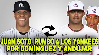 CAMBIARÁN A JUAN SOTO POR JASSON DOMÍNGUEZ Y MIGUEL ANDÚJAR? NATIONALS YANKEES - MLB BASEBALL SPORTS