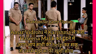 Maddam Sir Latest Update : Amar ने karishma को इशारे में कहा Jay को पता न हो की Biru कहा है | G&G |