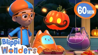 Trouble at the Halloween Party 🎃| Blippi Wonders | Rescue Adventures