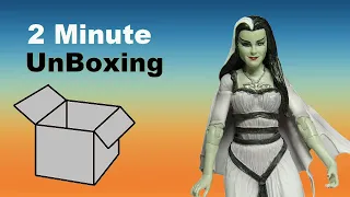 2 Min Unboxing Lili Munster 2011 Action Figure The Munsters