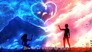 Nightcore - Rewrite the Stars (Switching Vocals)