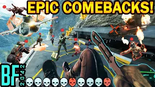 EPIC Only in Battlefield 2042 COMEBACKS & RARE Plays! #11