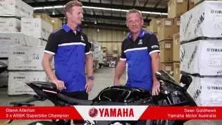 YZF-R1 with Glenn Allerton