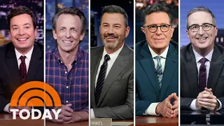 Late-night hosts start podcast to support their staffs amid strike