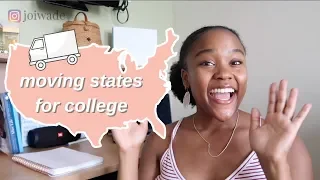 moving OUT OF STATE for college *advice*