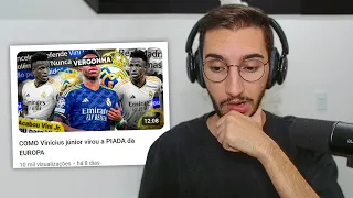 COMO Vinicius júnior virou a PIADA da EUROPA