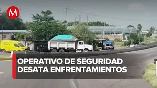 Se registran bloqueos y enfrentamientos en Múgica, Michoacán