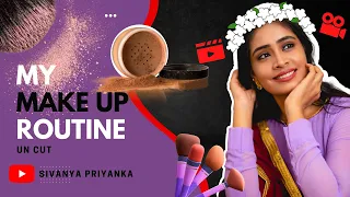 MY MAKE UP ROUTINE ft.SIVANYA PRIYANKA | CELEBRITY MAKEUP | WITH PRODUCT DETAILS | SEVVANTHI | SUNTV