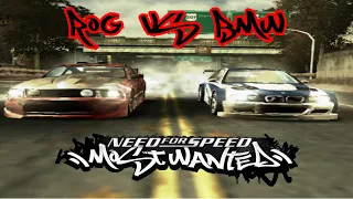 ROG (Mustang) VS BMW M3 GTR | Need For Speed Most Wanted Beta