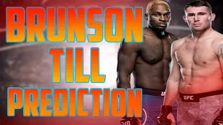 ДЕРЕК БРАНСОН - ДАРРЕН ТИЛЛ | АНАЛИТИКА И ПРОГНОЗ НА UFC FIGHT NIGHT: BRUNSON VS. TILL | MMABETS