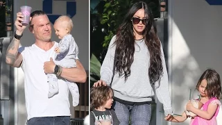 Megan Fox And Brian Austin Green Take Their Boys Out In Malibu