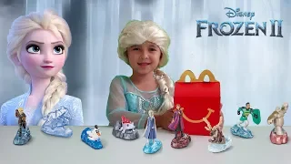 FROZEN 2 HAPPY MEAL TOYS Unboxing and Review