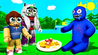 RAINBOW FRIENDS is HUNGRY in Roblox