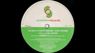 DJ Dell vs Scott Brown - Inferno (Scott Brown Mix) - Evolution Records EV11