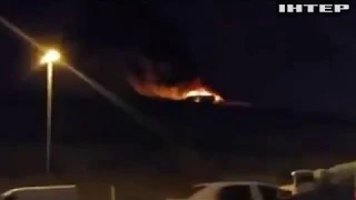 В аеропорту Стамбула розбився літак (відео)