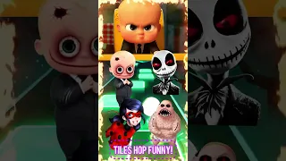 Scary Slenderman 🆚 Baby Boss Exe 🆚 Ladybug Cat Creepy 🆚 Oddbods Devil x Coffin Dance #shorts