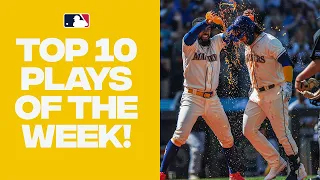 Top 10 plays of the week! (Feat. a walk-off blast, a couple of home run robberies and MORE!)