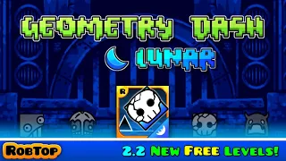 GEOMETRY DASH LUNAR (All Levels 1~4 / All Coins)