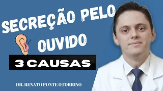 3 causas de secreção no ouvido  l Dr. Renato Ponte Otorrinolaringologista