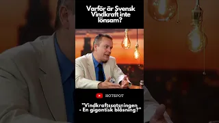 Jan Blomgren: Vindkraften har speciella utmaningar