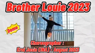 Brother Louie 2023 | LINE DANCE | Official Demo | Erni Jasin (INA) - August 2023