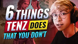 6 TECHNIQUES Tenz Uses That You Probably Don't - Valorant