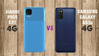 Xiaomi POCO C31 4G vs Samsung Galaxy A03s 4G || Compare || which one is best