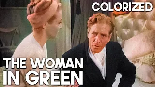 Sherlock Holmes - The Woman in Green | COLORIZED | Classic Mystery Film