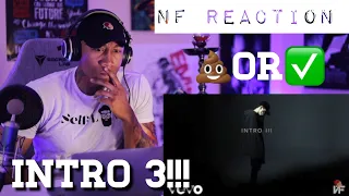 TRASH or PASS! NF (Intro 3) [REACTION!!]