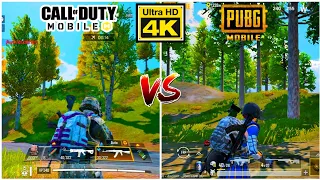 Call of Duty Mobile VS PUBG Mobile Comparison Ultra Graphics Gameplay. Which one is best?