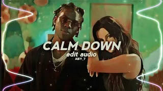 Calm Down - Rema, Selena Gomez [edit audio]