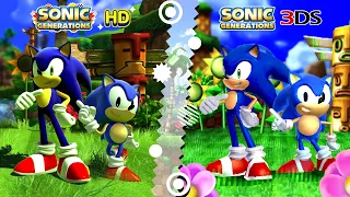 Sonic Generations HD vs. 3DS