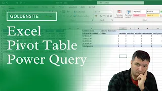 Excel Pivot Table prin Power Query