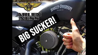 Arlen Ness Big Sucker Install on a Sportster Iron 883   Ep  3