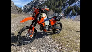 Ultimate Light ADV Build?   2022 KTM 350 EXC-F.  Its finally done!