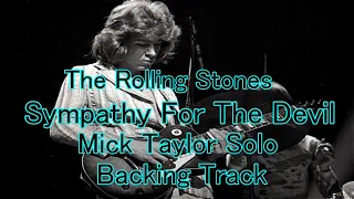 The Rolling Stones "Sympathy For The Devil" Mick Taylor Solo Backing Track