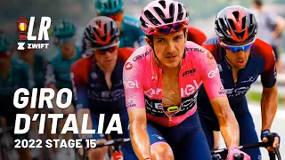 Ineos Park The Bus | Giro d'Italia Stage 15 | Lanterne Rouge x Zwift