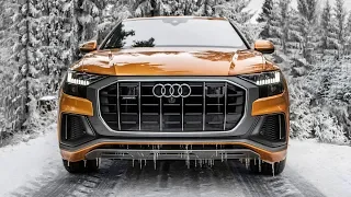 Can the 2019 AUDI Q8 50TDI handle the SNOW AND ICE?? - Dragon orange beast in details