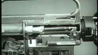 XM16E1 Rifle 5.56MM - Operating And Cycle Of Functioning