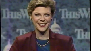 9/30/1990 ABC News This Week with David Brinkley Partial "Unified Germany" "Desert Shield build up"