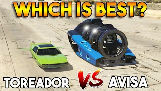 GTA 5 ONLINE : TOREADOR VS AVISA SUBMARINE (WHICH IS BEST?)